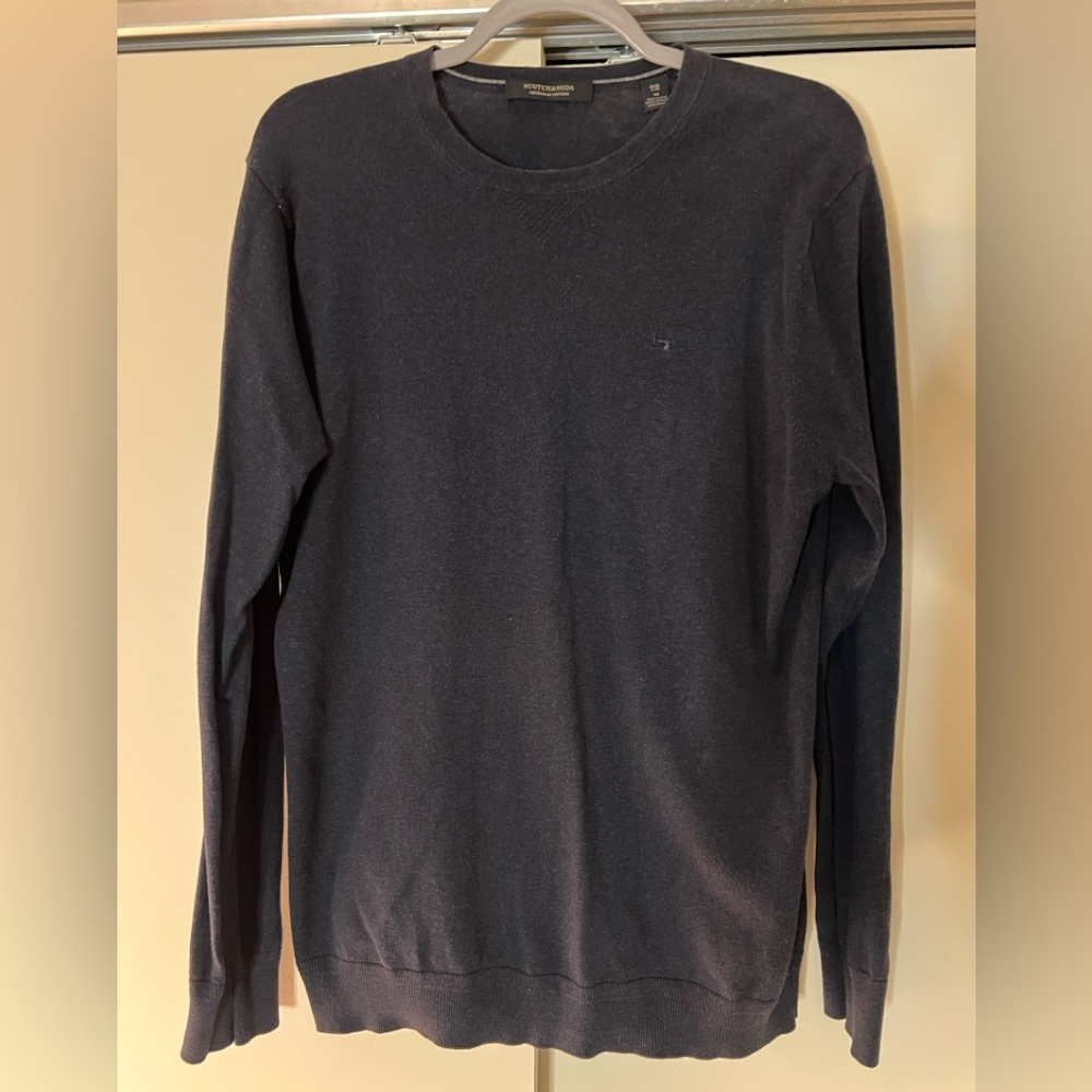 Scotch & Soda Navy Blue Sweater